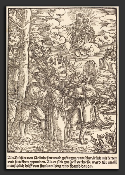 Master of the Miracles of Mariazell (German, active early 16th century), Ain Briester von Neunhe, c