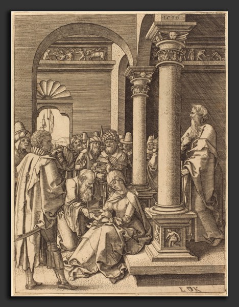 Ludwig Krug (German, c. 1488 - 1532), The Adoration of the Magi, engraving