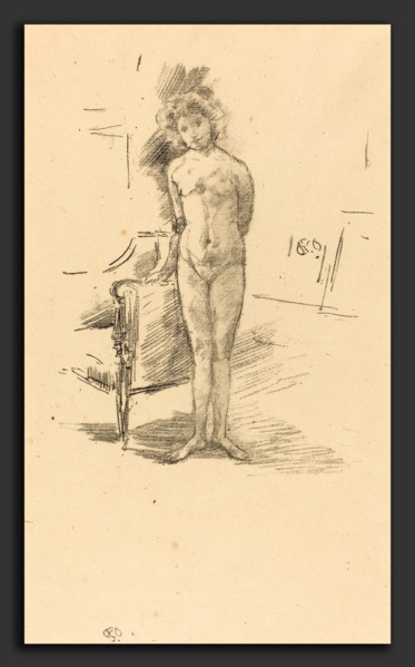 James McNeill Whistler (American, 1834 - 1903), Little London Model, 1896, lithograph