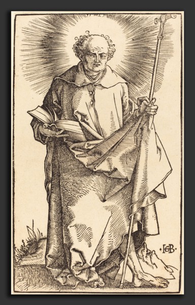 Hans Baldung Grien (German, 1484-1485 - 1545), Saint Philip, 1519, woodcut