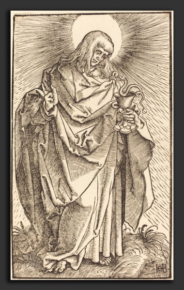 Hans Baldung Grien (German, 1484-1485 - 1545), Saint John, 1519, woodcut