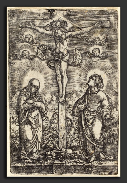 Albrecht Altdorfer (German, 1480 or before - 1538), The Little Crucifixion, c. 1512-1518, engraving