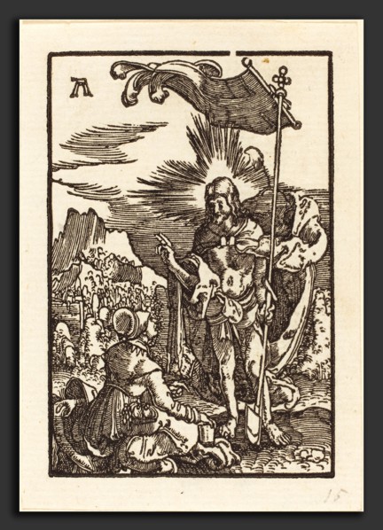 Albrecht Altdorfer (German, 1480 or before - 1538), Christ Appearing to the Magdalene, c. 1513,