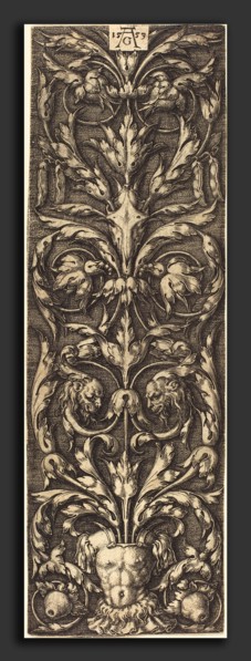 Heinrich Aldegrever (German, 1502 - 1555-1561), Ornament, 1553, engraving