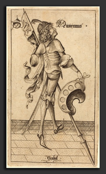 Israhel van Meckenem (German, c. 1445 - 1503), Saint Quirinus of Neuss, engraving