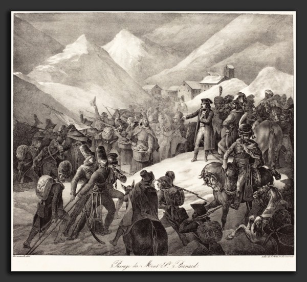 Théodore Gericault (French, 1791 - 1824), Passage du Mont St. Bernard (Napoleon's Army Crossing the