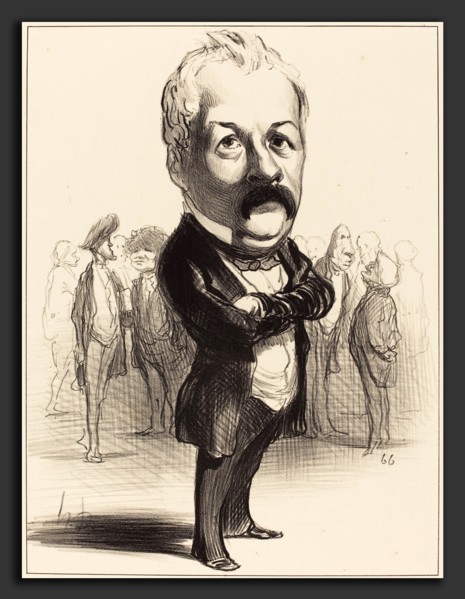 Honoré Daumier (French, 1808 - 1879), Gustave Sautayra, 1849, lithograph