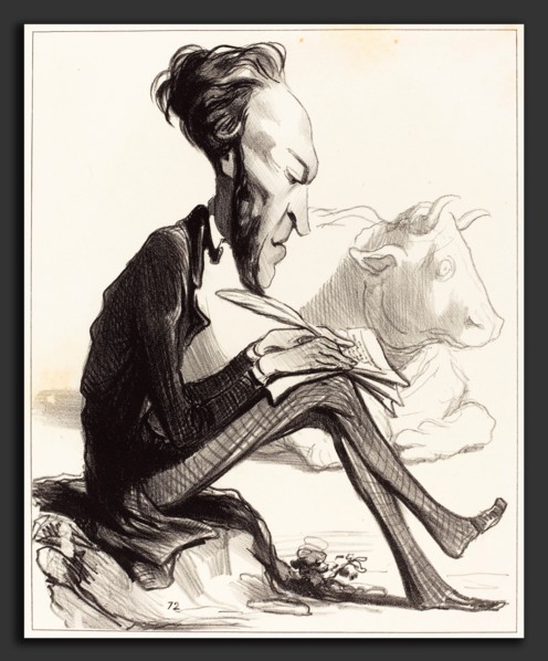 Honoré Daumier (French, 1808 - 1879), Ph. Auguste Demesmay, 1849, lithograph