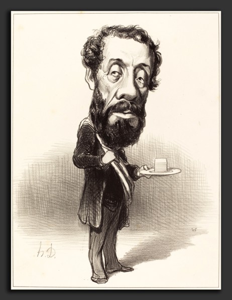 Honoré Daumier (French, 1808 - 1879), J. Marie-Anne Degousée, 1849, lithograph