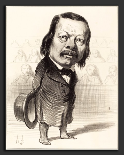 Honoré Daumier (French, 1808 - 1879), Ferdinand Flocon, 1849, lithograph