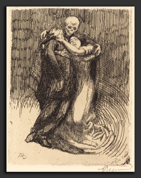 Albert Besnard, Love Consecrated (Elle consacre l'amour), French, 1849 - 1934, 1900, etching in