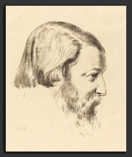 Odilon Redon, Paul Serusier, French, 1840 - 1916, 1903, lithograph
