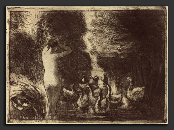 Pissarro, Bathers with Geese