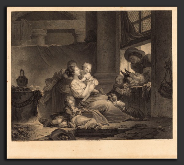 Clément-Pierre Marillier and Antoine Louis Romanet after Jean-Honoré Fragonard (French, 1742 - 1810