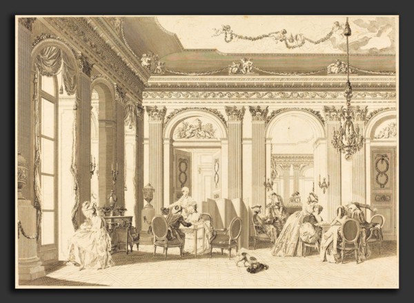 Francois-Nicolas-Barthelemy Dequevauviller after Nicolas Lavreince (French, 1745 - c. 1807),
