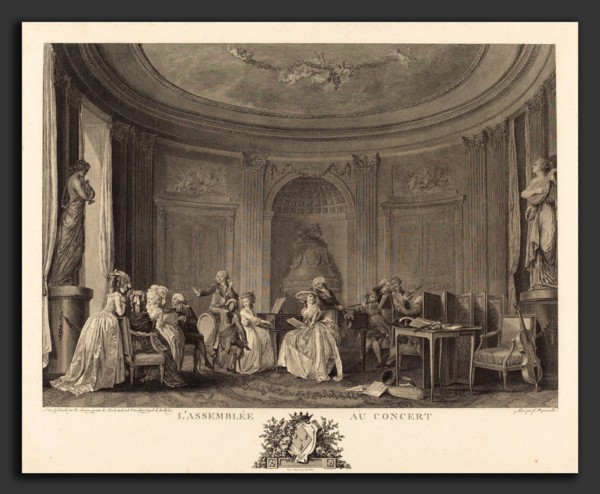 Francois-Nicolas-Barthelemy Dequevauviller after Nicolas Lavreince (French, 1745 - c. 1807),