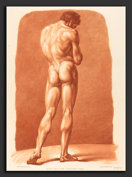 Gilles-Antoine Demarteau after Jean-Jacques-FranÃ§ois Le Barbier (French, 1750 - 1802), Academy