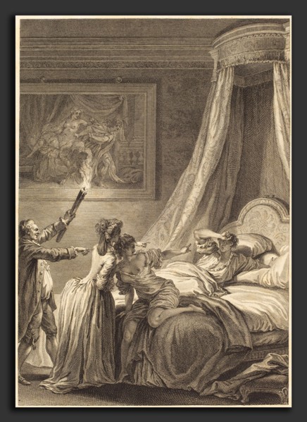 Louis-Michel Halbou and Antoine-Jean Duclos after Jean-Honoré Fragonard (French, 1742 - 1795), Le