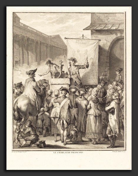 Isidore-Stanislas Helman after Jean Duplessi-Bertaux (French, 1743 - 1806-1810), Le charlatan