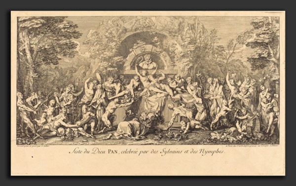 Claude Gillot (French, 1673 - 1722), Feste du Dieu Pan, celebree par des Sylvains et des Nymphes