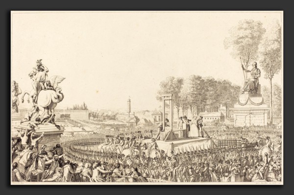 Antoine-Jean Duclos after Charles Monnet (French, 1742 - 1795), Journee du 16 octobre 1793, la