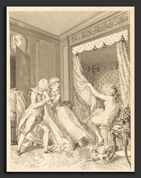 Francois-Nicolas-Barthelemy Dequevauviller after Antoine Borel (French, 1745 - c. 1807),