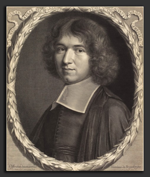 Robert Nanteuil (French, 1623 - 1678), Jean-Baptiste Colbert, 1673, engraving
