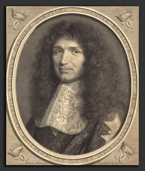 Robert Nanteuil (French, 1623 - 1678), Jean-Baptiste Colbert, 1676, engraving