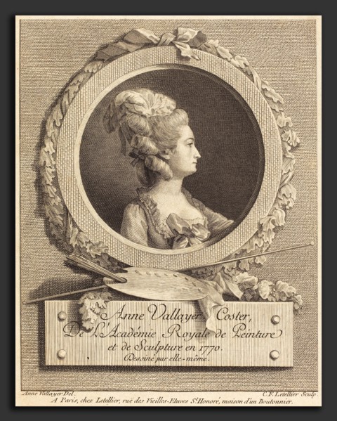 Charles Francois Le Tellier after Anne Vallayer-Coster (French, 1743 - probably 1800), Anne
