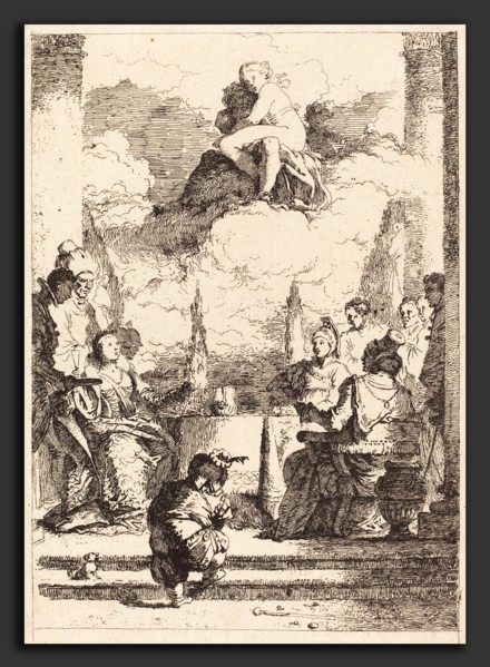 Jean-Honoré Fragonard after Giovanni Battista Tiepolo (French, 1732 - 1806), The Feast of Anthony