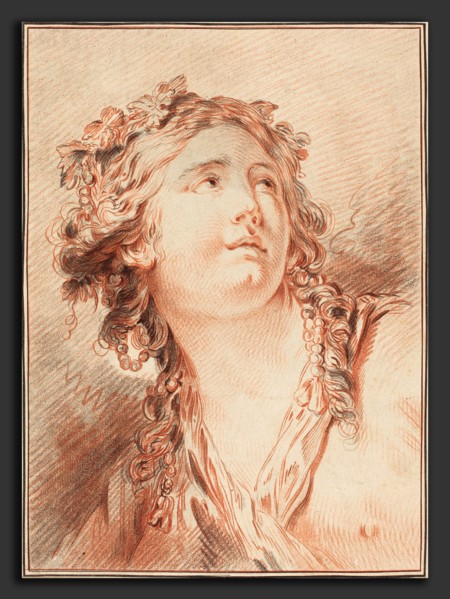 Gilles Demarteau, the Elder after Jean-Baptiste Le Prince (French, 1722 - 1776), Head of a Young