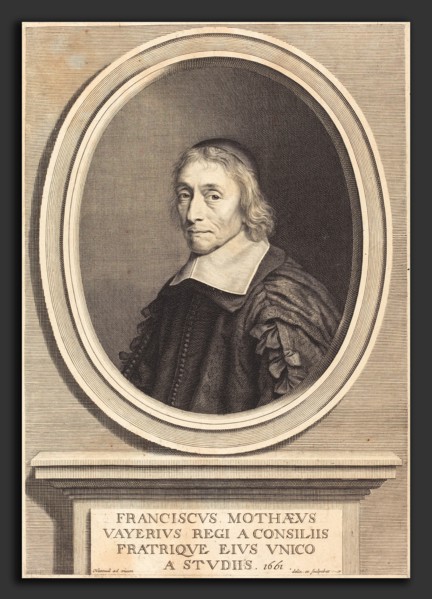 Robert Nanteuil (French, 1623 - 1678), Francois de la Mothe Le Vayer, 1661, engraving