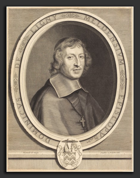 Robert Nanteuil (French, 1623 - 1678), Dominique de Ligny, 1661, engraving