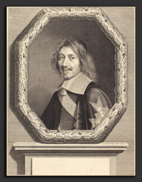 Robert Nanteuil (French, 1623 - 1678), Chancellor Michel Le Tellier, 1661, engraving