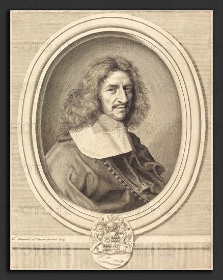 Robert Nanteuil (French, 1623 - 1678), Louis Hesselin, 1658, engraving