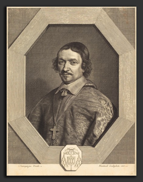 Robert Nanteuil after Philippe de Champaigne (French, 1623 - 1678), Victor Bouthillier, 1651,