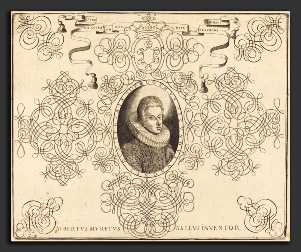 Albert Muret (French, active 17th century), Cosimo II de' Medici, probably 1609-1621, engraving