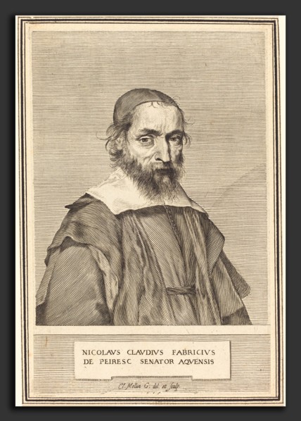 Claude Mellan (French, 1598 - 1688), Nicolas-Claude Fabri de Peiresc, 1637, engraving on laid paper