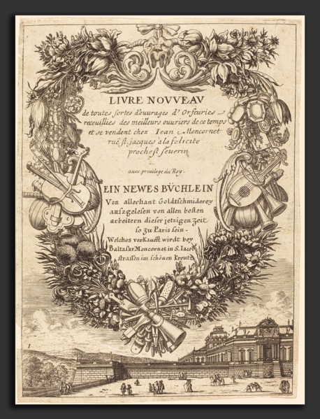 FranÃ§ois Le Febvre (French, active 1635-1657), Title Page, probably 1665, engraving