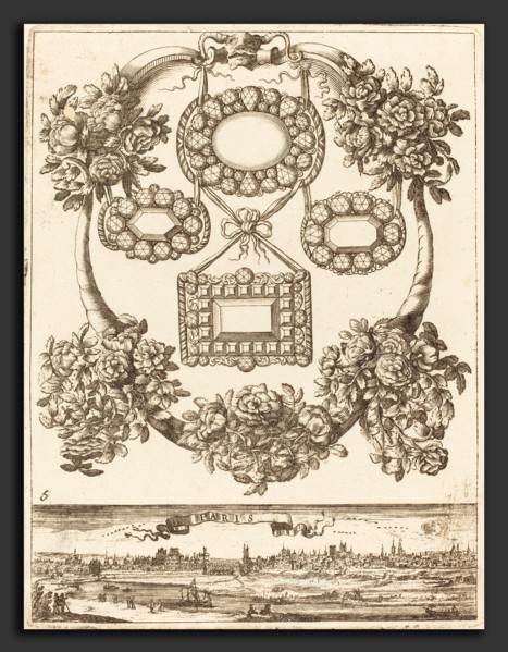 FranÃ§ois Le Febvre (French, active 1635-1657), Paris, probably 1665, engraving