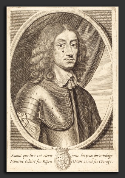 Michel Lasne (French, 1590 or before - 1667), FranÃ§ois de Beauvillier, in or before 1656,
