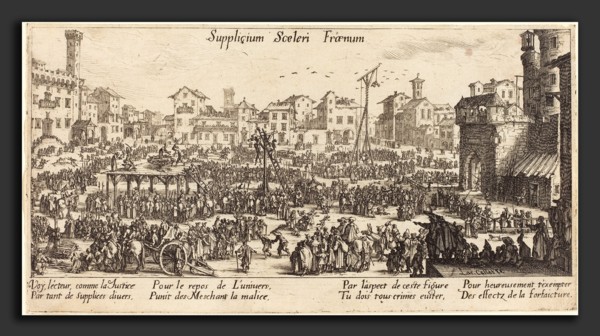 Jacques Callot (French, 1592 - 1635), The Punishments, etching