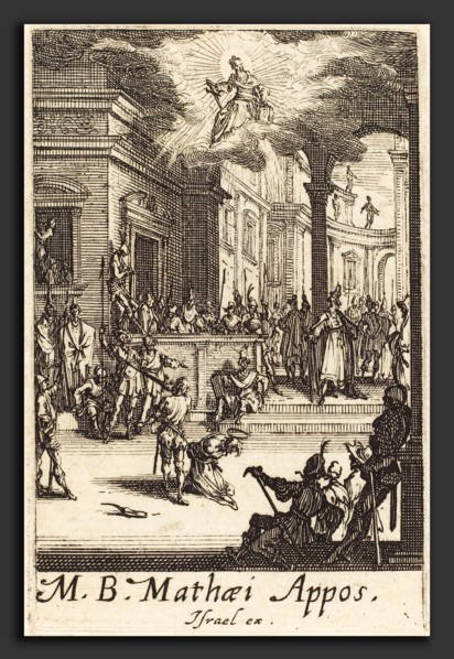 Jacques Callot (French, 1592 - 1635), The Martyrdom of Saint Matthew, c. 1634-1635, etching