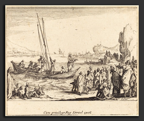 Jacques Callot (French, 1592 - 1635), Fisher of Men, 1635, etching