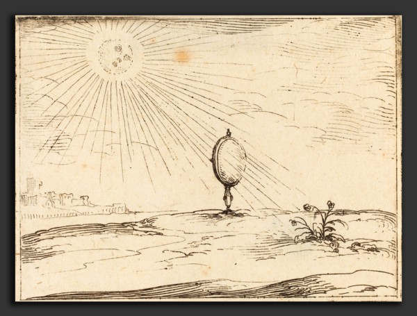 Jacques Callot (French, 1592 - 1635), Rays of the Sun, etching