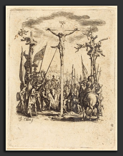 Jacques Callot (French, 1592 - 1635), The Crucifixion, c. 1624-1625, etching