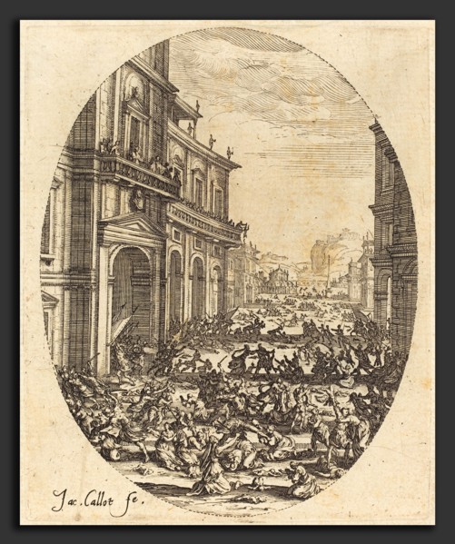 Jacques Callot (French, 1592 - 1635), The Massacre of the Innocents, c. 1622, etching