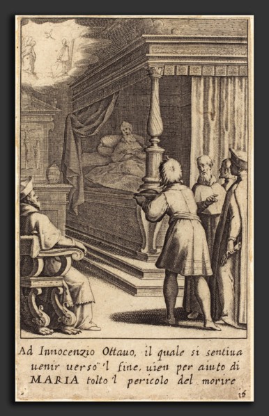 Jacques Callot (French, 1592 - 1635), Innocent VIII, 1619, engraving