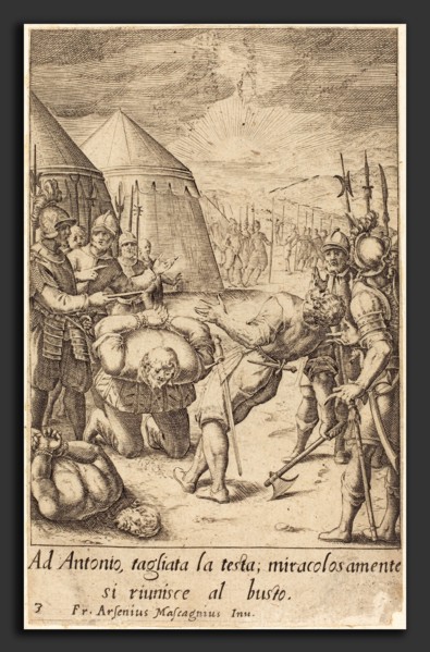 Jacques Callot after Donato Mascagni (French, 1592 - 1635), The Decapitated, 1619, engraving