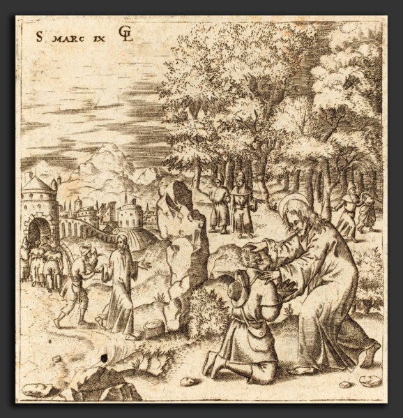 Léonard Gaultier (French, 1561 - 1641), The Epileptic Child Healed, probably c. 1576-1580,